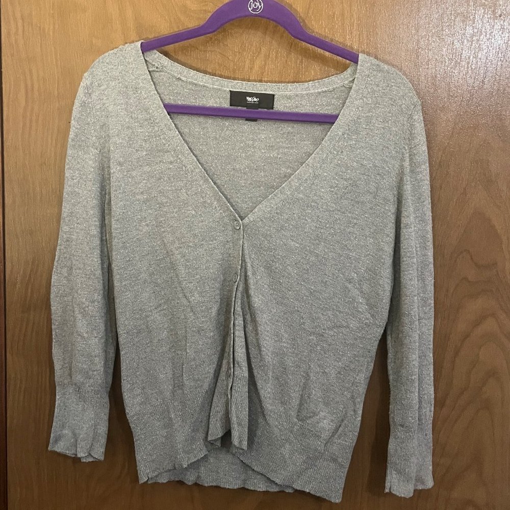 Gray Cardigan